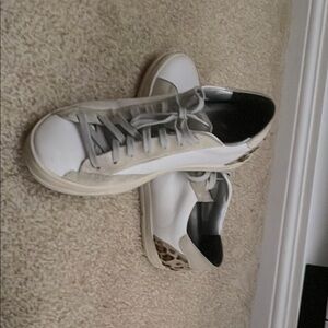 P448 Women's Sneakers with Leopard Print